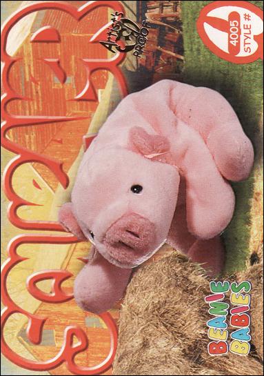 Beanie Babies Series 4 (Artist Proof Parallel Base Set) card 236 Squealer
