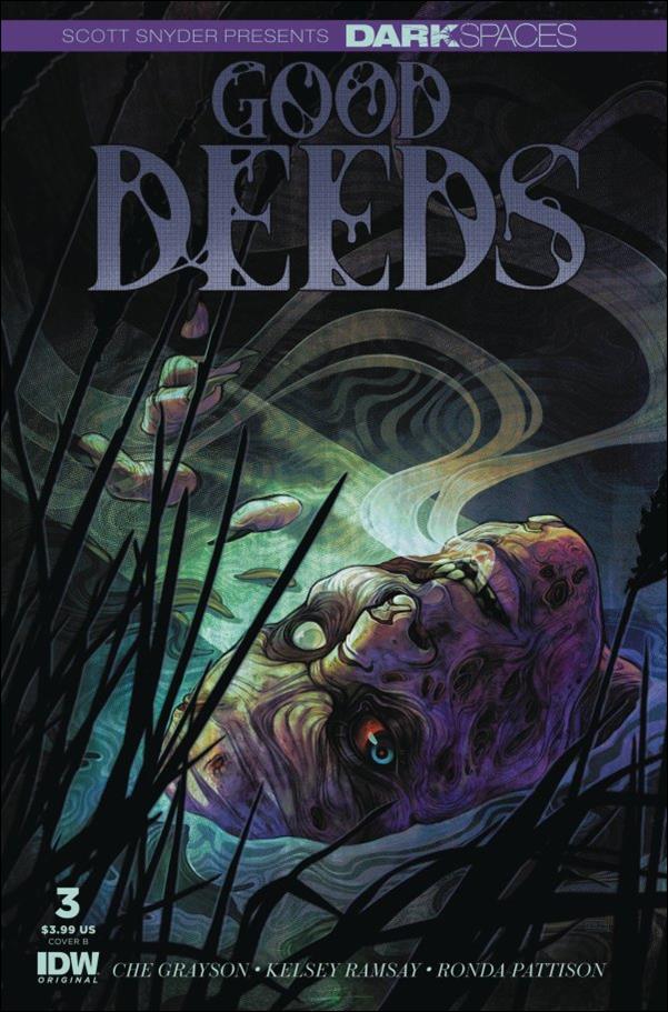 Dark Spaces: Good Deeds issue 3-B Elizabeth Beals Cover