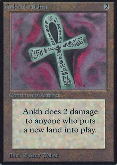Magic the Gathering: Limited Edition Alpha (Base Set) card 230 Ankh of Mishra