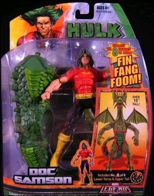 Marvel Legends: Hulk (Fin Fang Foom Series) figure 2 Doc Samson
