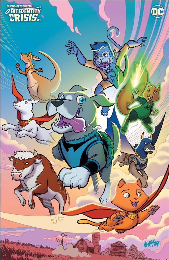 Super-Pets Special: Bitedentity Crisis issue 1-C Tony Fleecs Cardstock Cover