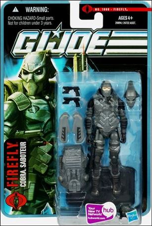 G.I. Joe: The Pursuit of Cobra figure 1008 Firefly (Cobra Saboteur) 