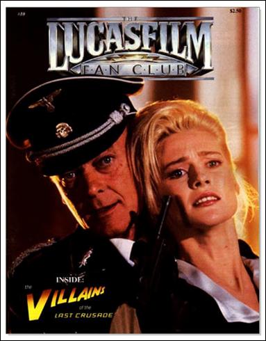 Lucasfilm Fan Club Magazine issue 10 Villains of the Last Crusade 