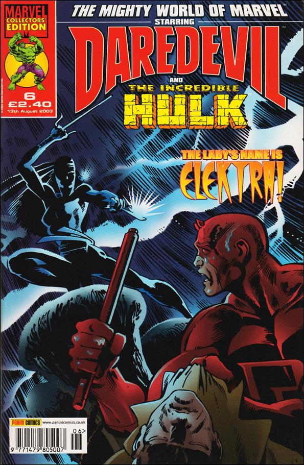 Mighty World of Marvel (UK) (2003) issue 6 Cardstock Cover