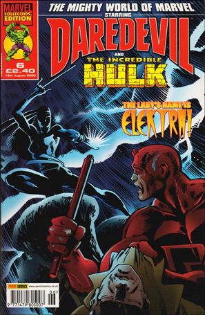 Mighty World of Marvel (UK) (2003) issue 6 Cardstock Cover