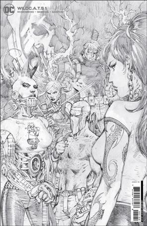WildC.A.T.s (2022) issue 1-I Jim Lee 1:150 Pencil Cardstock Cover