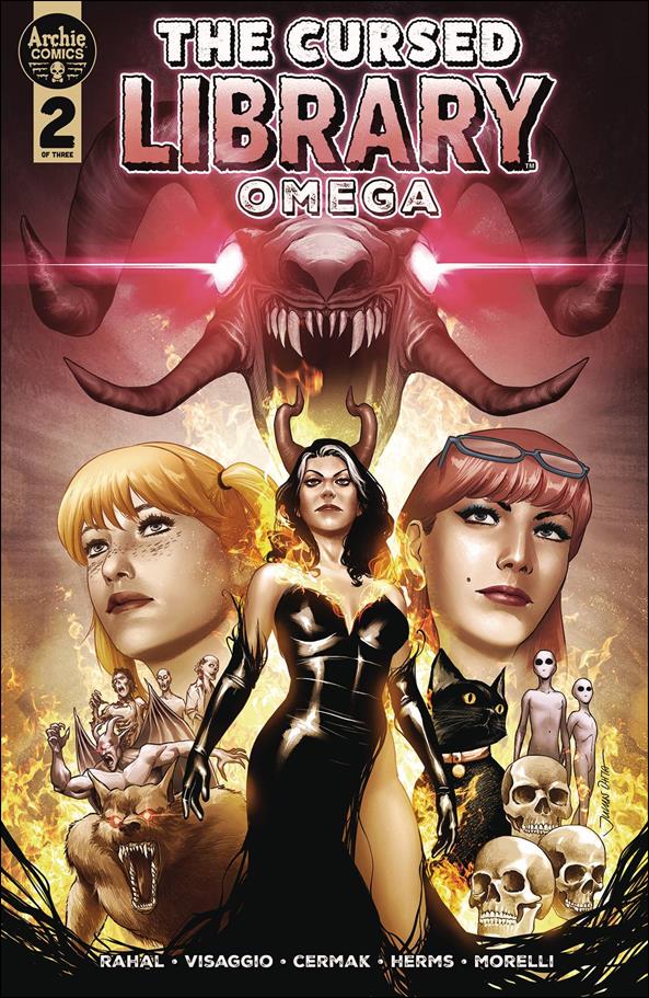 Cursed Library Part Two: Omega issue 2-C Cover by Julius Ohta