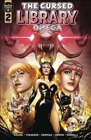 Cursed Library Part Two: Omega issue 2-C Cover by Julius Ohta