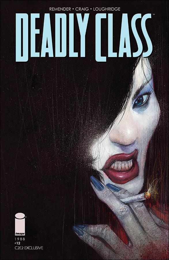 Deadly Class issue 12-C Jerome Opena C2E2 Cover