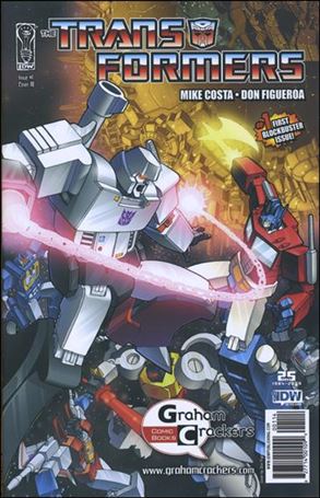 Transformers (2009) issue 1-D Don Figueroa Graham Crackers Cover