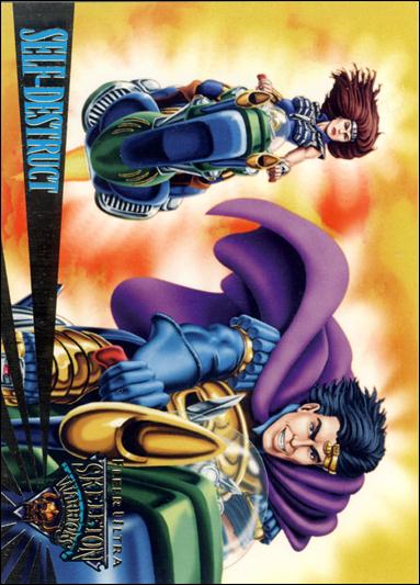 Fleer Ultra Skeleton Warriors (Base Set) card 57 Self-Destruct
