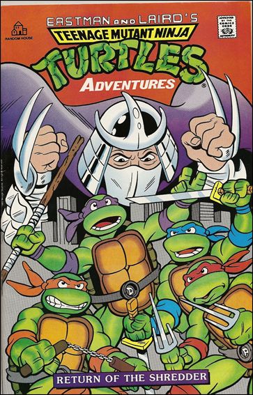 Teenage Mutant Ninja Turtles Adventures (1989) issue 1-B Random House Cover