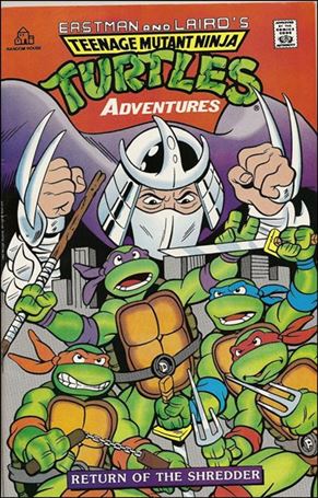 Teenage Mutant Ninja Turtles Adventures (1989) issue 1-B Random House Cover