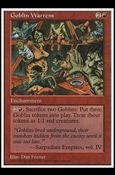 Magic the Gathering: 5th Edition (Base Set) card 239 Goblin Warrens