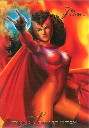Marvel Annual Flair '94 (Base Set) card 35 The Scarlet Witch