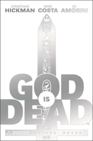 God is Dead issue 1-H White Leather Platinum Cover 1/300