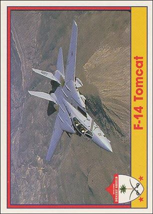 Operation Desert Shield (Base Set) card 83 F-14 Tomcat
