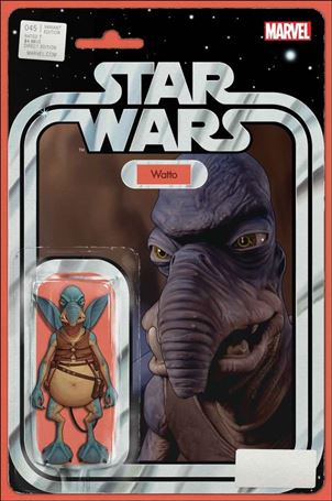 Star Wars (2020) issue 45-D John Tyler Christopher Action Figure Cover