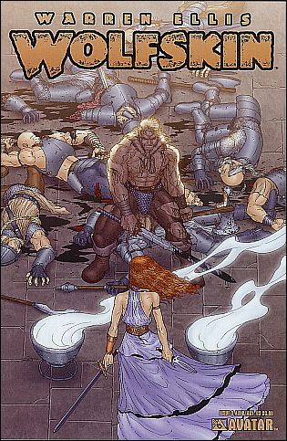 Warren Ellis Wolfskin issue 3-E Auxiliary Cover