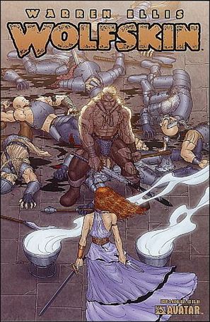 Warren Ellis Wolfskin issue 3-E Auxiliary Cover