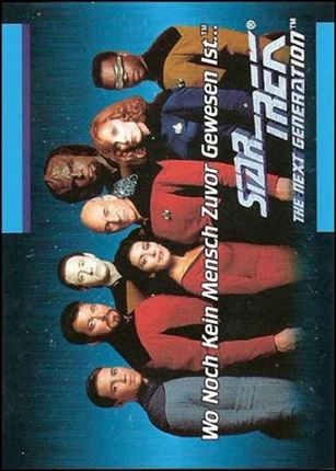 Star Trek: The Next Generation - Inaugural Edition (Bonus/Language Subset) card 01C German