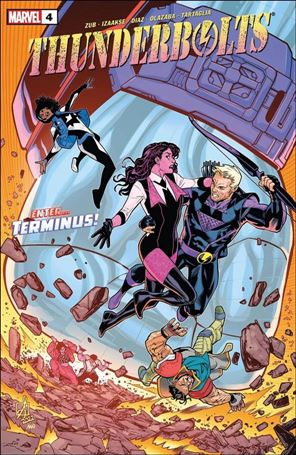 Thunderbolts (2022) issue 4 Sean Izaakse Cover