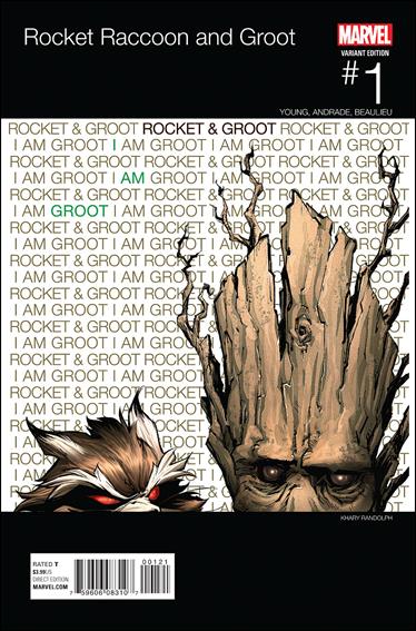 Rocket Raccoon & Groot issue 1-F Khary Randolph Hip Hop Cover