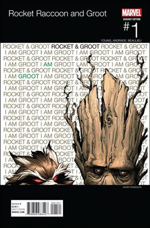 Rocket Raccoon & Groot issue 1-F Khary Randolph Hip Hop Cover