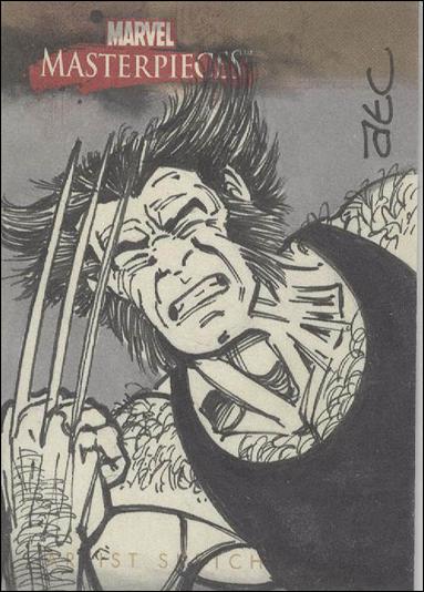 2008 Marvel Masterpieces: Series 2 (Sketch Card Subset) card AC Adam Cleveland 1/400