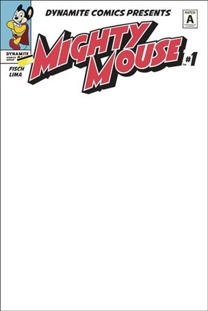 Mighty Mouse (2017) issue 1-K Blank Authentix Cover