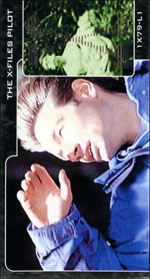 X-Files Showcase Widevision (Laser Subset) card L1 The X-Files Pilot - 1x79