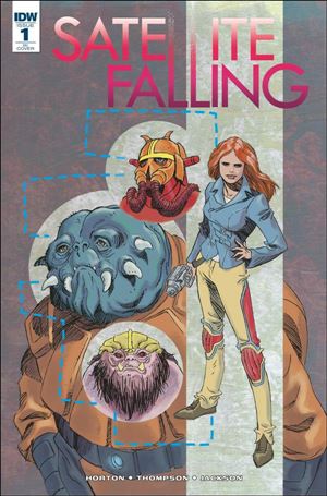 Satellite Falling issue 1-C June Brigman 1:10 Cover