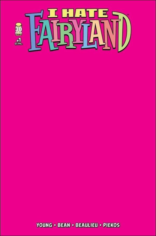 I Hate Fairyland (2022) issue 1-H Blank Cover