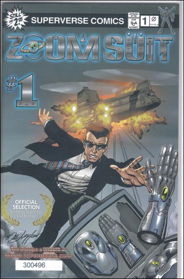 Zoom Suit issue 1 Bob Layton Cover