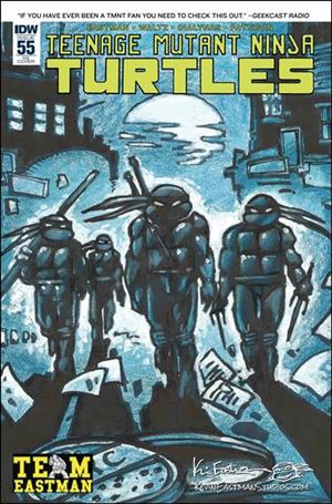 Teenage Mutant Ninja Turtles (2011) issue 55-G Kevin Eastman Fan Club Cover