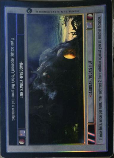 Star Wars: Reflections: A Collector's Bounty (Base Set) card 101 Dagobah: Yoda's Hut