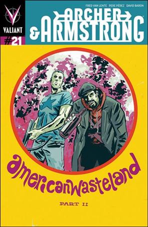 Archer & Armstrong (2012) issue 21-B Michael Walsh Cover
