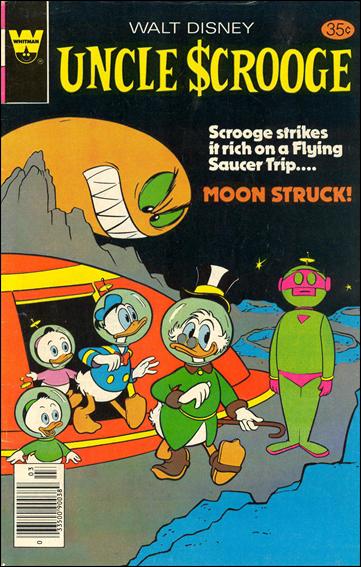 Walt Disney's Uncle Scrooge issue 162-B Whitman Cover