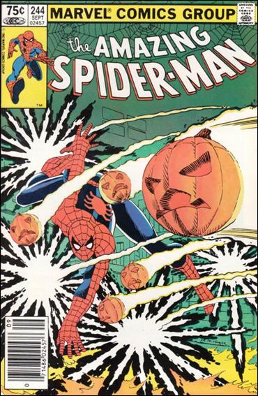 Amazing Spider-Man (1963) issue 244-B Canadian Price Cover