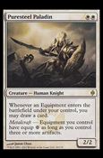 Magic the Gathering: New Phyrexia card 20 Puresteel Paladin