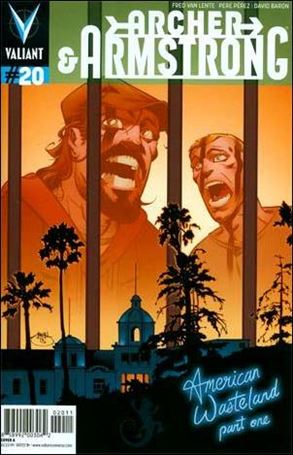 Archer & Armstrong (2012) issue 20 Shawn Crystal Cover