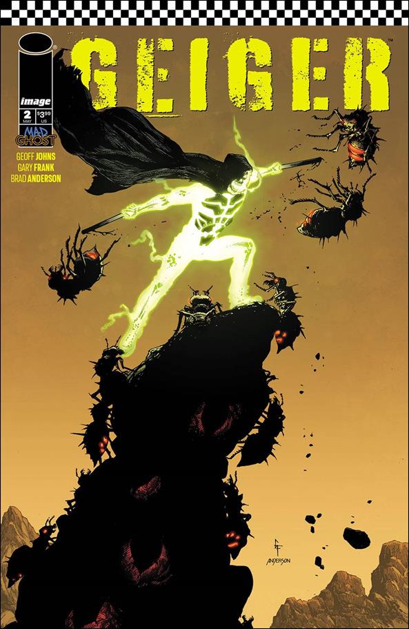 Geiger issue 2 Gary Frank "Fighting Bugs" Cover