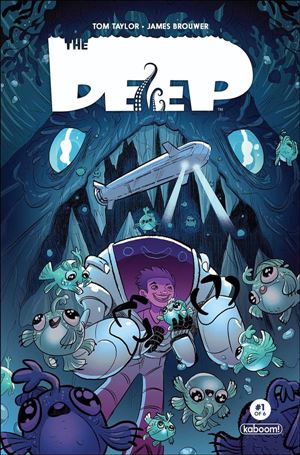 Deep (2017) issue 1-B  Brooke A. Allen Cover