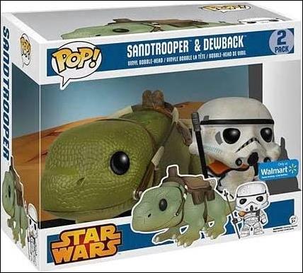 POP! Star Wars Multi-Packs figure nn2 Sandtrooper & Dewback 2 Pack Walmart Exclusive