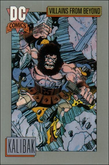 DC Cosmic Cards (Base Set) card 133 Kalibak