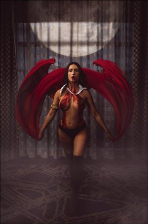 Vampirella/Dracula: Unholy issue 2-R 1:30 Virgin Cosplay Photo Cover