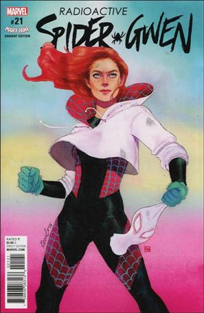 Spider-Gwen (2015/12) issue 21-B Kevin Wada Mary Jane Cover