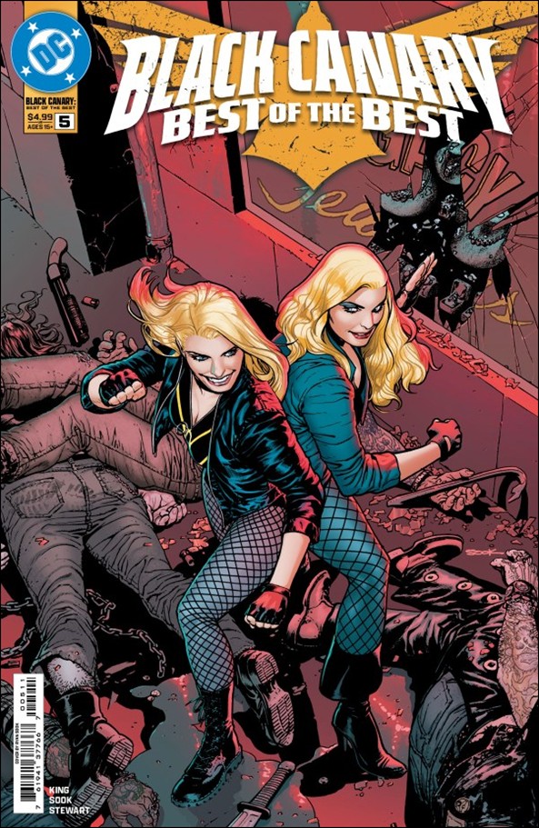 Black Canary: Best of the Best issue 5 Ryan Sook Cover