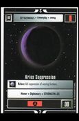 Star Trek: Premiere Unlimited (Base Set) card 175 Krios Suppression