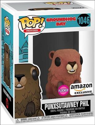 POP! Movies figure 1046 Punxsutawney Phil (Flocked) Amazon Exclusive